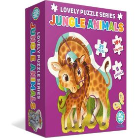 Circle Toys CRCL038 Lovely Jungle Animals Puzzle