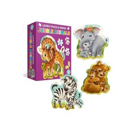 Circle Toys CRCL038 Lovely Jungle Animals Puzzle