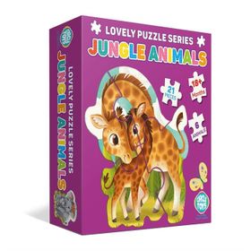 Circle Toys CRCL038 Lovely Jungle Animals Puzzle