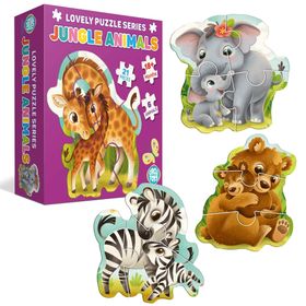 Circle Toys CRCL038 Lovely Jungle Animals Puzzle