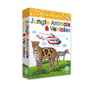 Circle Toys CRCL043 Circle Toys Dokun Hisset Orman Hayvanları ve Araçlar