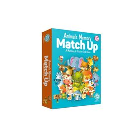 Circle Toys CRCL046 Animals Memory Match Up Puzzle