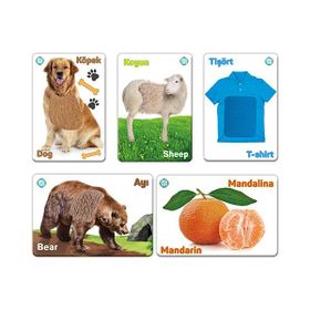 Circle Toys Dokun Hisset Tanı Kart Oyunu Puzzle