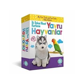 Circle Toys Dokun Hisset Tanı Yavru Hayvanlar Eğitim Kartları