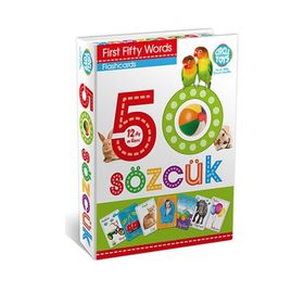 Circle Toys Ilk 50 Sözcük Ingilizce Türkçe Kartlar