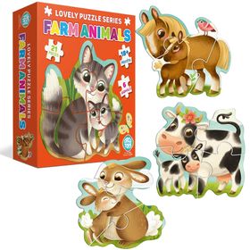 Circle Toys Lovely Farm Animals Puzzle