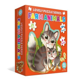 Circle Toys Lovely Farm Animals Puzzle