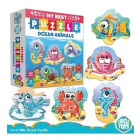 Circle Toys My Best Ocean Animals Puzzle