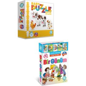 Circle Toys nss1007 Baby Çiftlik Hayvanları Puzzle