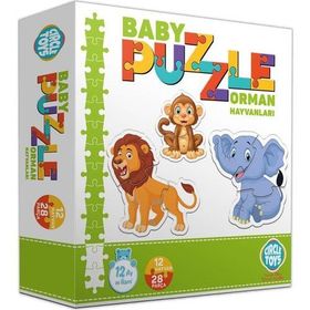 Circle Toys Orman Hayvanları Baby Puzzle