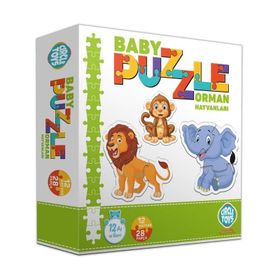 Circle Toys Orman Hayvanları Baby Puzzle