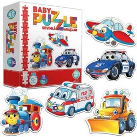 Circle Toys Sevimli Araçlar Baby Puzzle