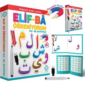 Circle Toys Yaz-Sil Aktiviteli Elif-Bâ Öğreniyorum