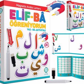 Circle Toys Yaz-Sil Aktiviteli Elif-Bâ Öğreniyorum