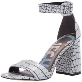Circus by Sam Edelman Elizabeth Beyaz Siyah Kadın Sandalet