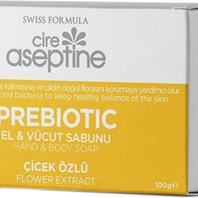Cire Aseptine 100 gr Prebiotic Çiçek Özlü El ve Vücut Sabunu