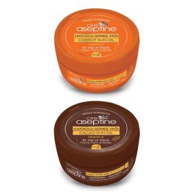 Cire Aseptine 100 ml 100 ml Havuçlu Spf2 Kakaolu Güneş Yağı