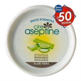 Cire Aseptine 100 ml Aloe Vera Özlü Nemlendirici Bakım Kremi