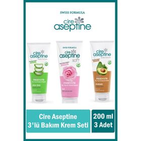 Cire Aseptine 200 ML 3'lü Bakım Kremi Seti