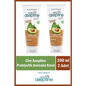 Cire Aseptine 200 ml Prebiyotik Avokado 2 Adet Krem