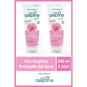 Cire Aseptine 200 ML Prebiyotik Gül 2 Adet El Yüz Ve Vücut Kremi