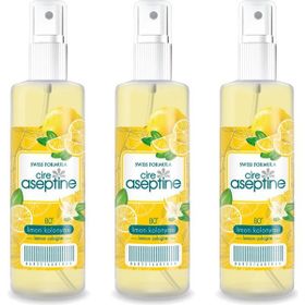 Cire Aseptine 3 Adet 100 ml Sprey Limon Kolonyası