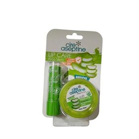 Cire Aseptine 4.5 gr Aloe Vera SPF50 Lip Care + Aloe Vera Soft Probiyotik 30 ml El Yüz ve Vücut Kremi