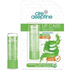 Cire Aseptine 50SPF Aloe Vera Renkli 4.5 gr Dudak Bakım Kremi