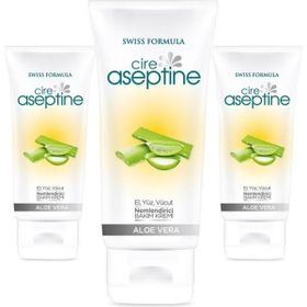 Cire Aseptine Aloe Vera 3x75 ml Ayak Bakım Kremi