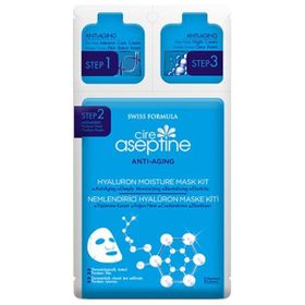 Cire Aseptine Anti-Aging Nemlendirici Hyaluron Maske Kiti