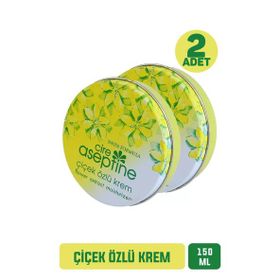 Cire Aseptine Çiçek Özlü 2x150 ML Teneke Kutu Krem