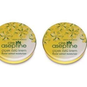 Cire Aseptine Çiçek Özlü 2x150 ML Teneke Kutu Krem