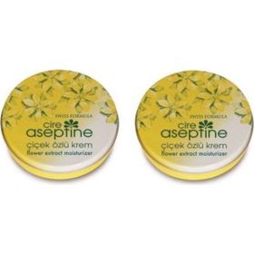 Cire Aseptine Çiçek Özlü 2x150 ML Teneke Kutu Krem