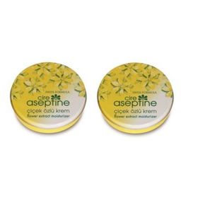 Cire Aseptine Çiçek Özlü 2x150 ML Teneke Kutu Krem