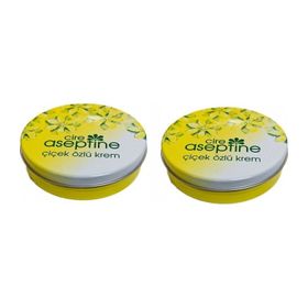 Cire Aseptine Çiçek Özlü 2x150 ML Teneke Kutu Krem