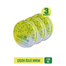 Cire Aseptine Çiçek Özlü 3x150 ml Krem