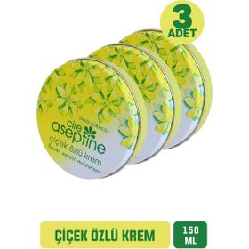Cire Aseptine Çiçek Özlü 3x150 ml Krem