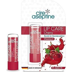 Cire Aseptine Kiraz Aromalı Renkli 4,5 gr Dudak Bakım Kremi