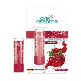 Cire Aseptine Kiraz Aromalı Renkli 4,5 gr Dudak Bakım Kremi
