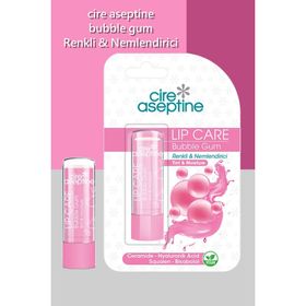 Cire Aseptine Lip Care Bubble Gum 4.5 GR Renkli Dudak Bakım Kremi