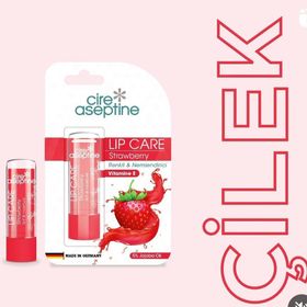 Cire Aseptine Lip Care Çilek 4,5 gr Dudak Bakım Kremi