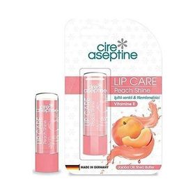 Cire Aseptine Peach Shine Nemlendirici Işıltılı Dudak Bakım Kremi