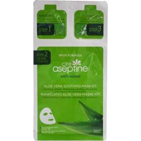 Cire Aseptine Rahatlatıcı Aleo Vera 3 Aşamalı Maske Kiti
