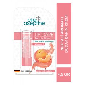 Cire Aseptine Şeftali Aromalı 4,5 gr Dudak Bakım Kremi