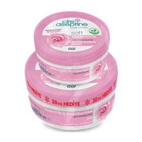 Cire Aseptine Soft Prebiyotik Gul Krem 100 ml+ 30 ml Krem