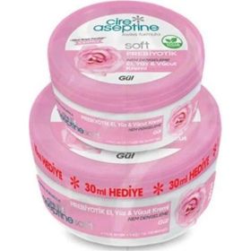 Cire Aseptine Soft Prebiyotik Gul Krem 100 ml+ 30 ml Krem