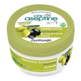 Cire Aseptine Soft Zeytinyağlı Pürüzsüzleştirici Prebiyotikli 100+30 ml Nemlendirici Krem