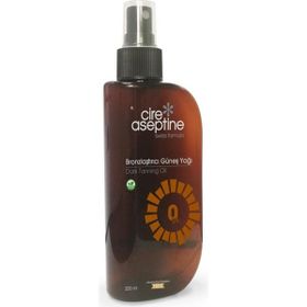 Cire Aseptine SPF0 200 ml Bronzlaştırıcı Güneş Yağı
