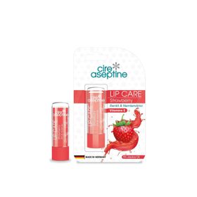 Cire Aseptine Strawberry Nemlendirici Renkli Dudak Bakım Kremi