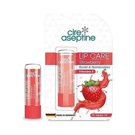 Cire Aseptine Strawberry Nemlendirici Renkli Dudak Bakım Kremi